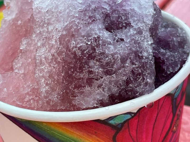 Peace Love Shave Ice food