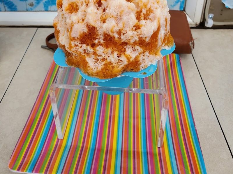Peace Love Shave Ice food