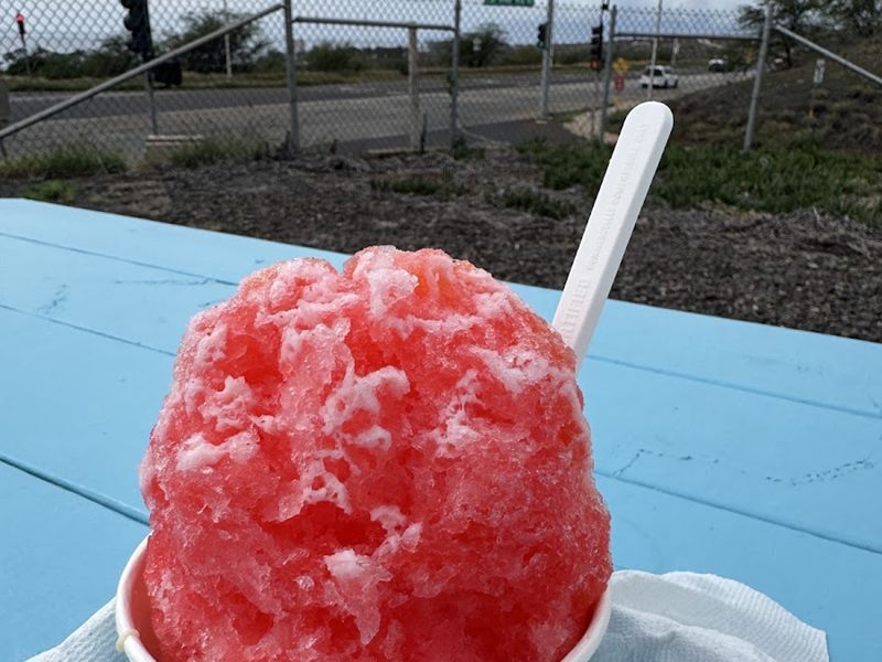 Peace Love Shave Ice food
